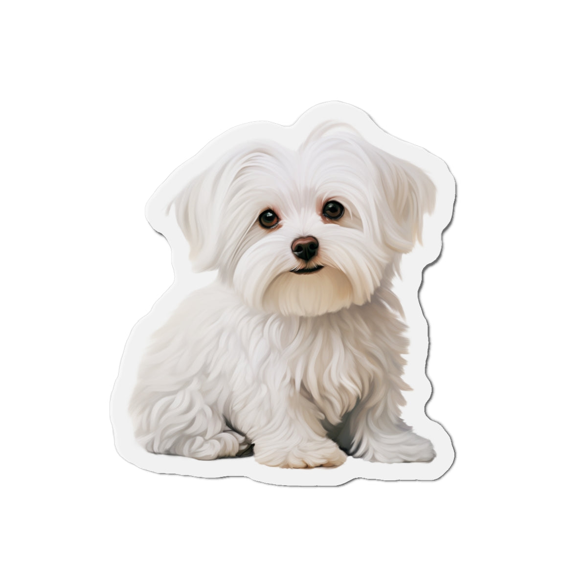 Maltese Magnet - Dog Lover Gift