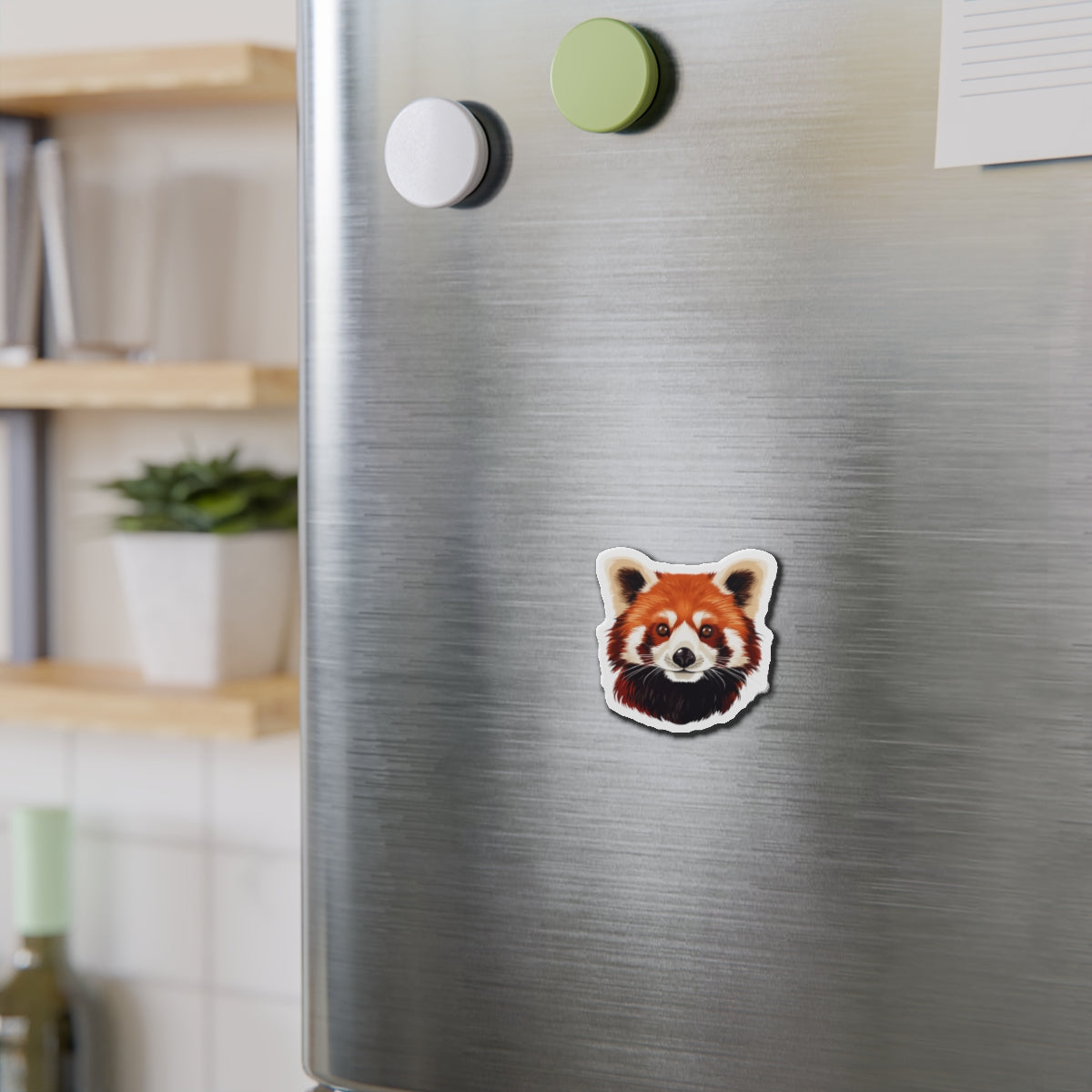 Red Panda Magnet - Playful Wildlife Animal Gift