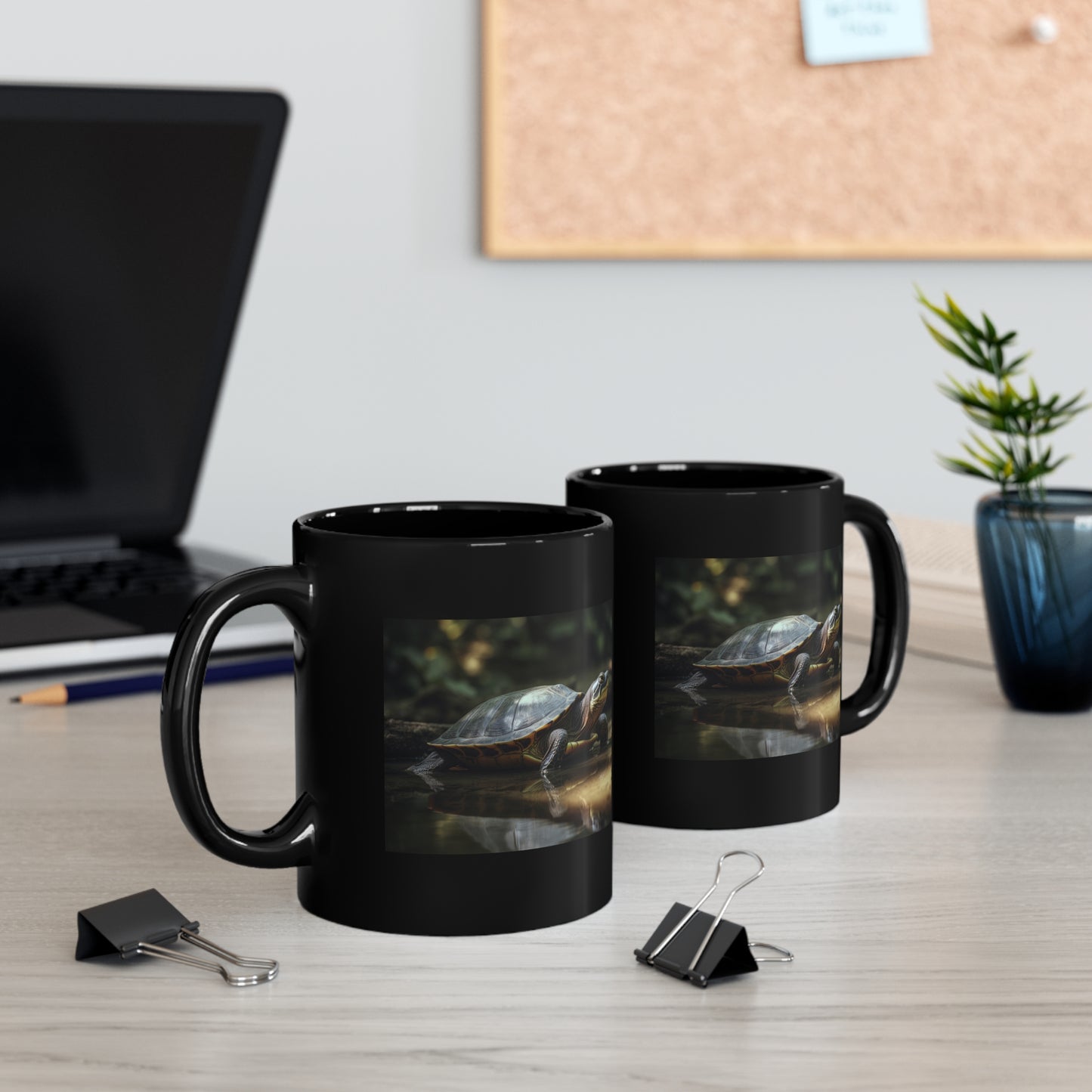 Turtle Ceramic Mug - 11 oz
