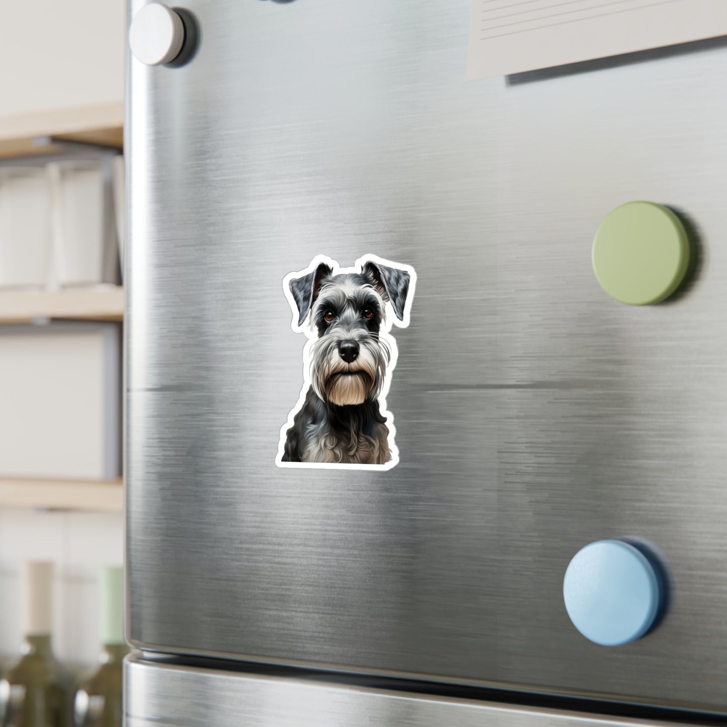 Schnauzer Sticker - Kiss-Cut Dog Vinyl Decals