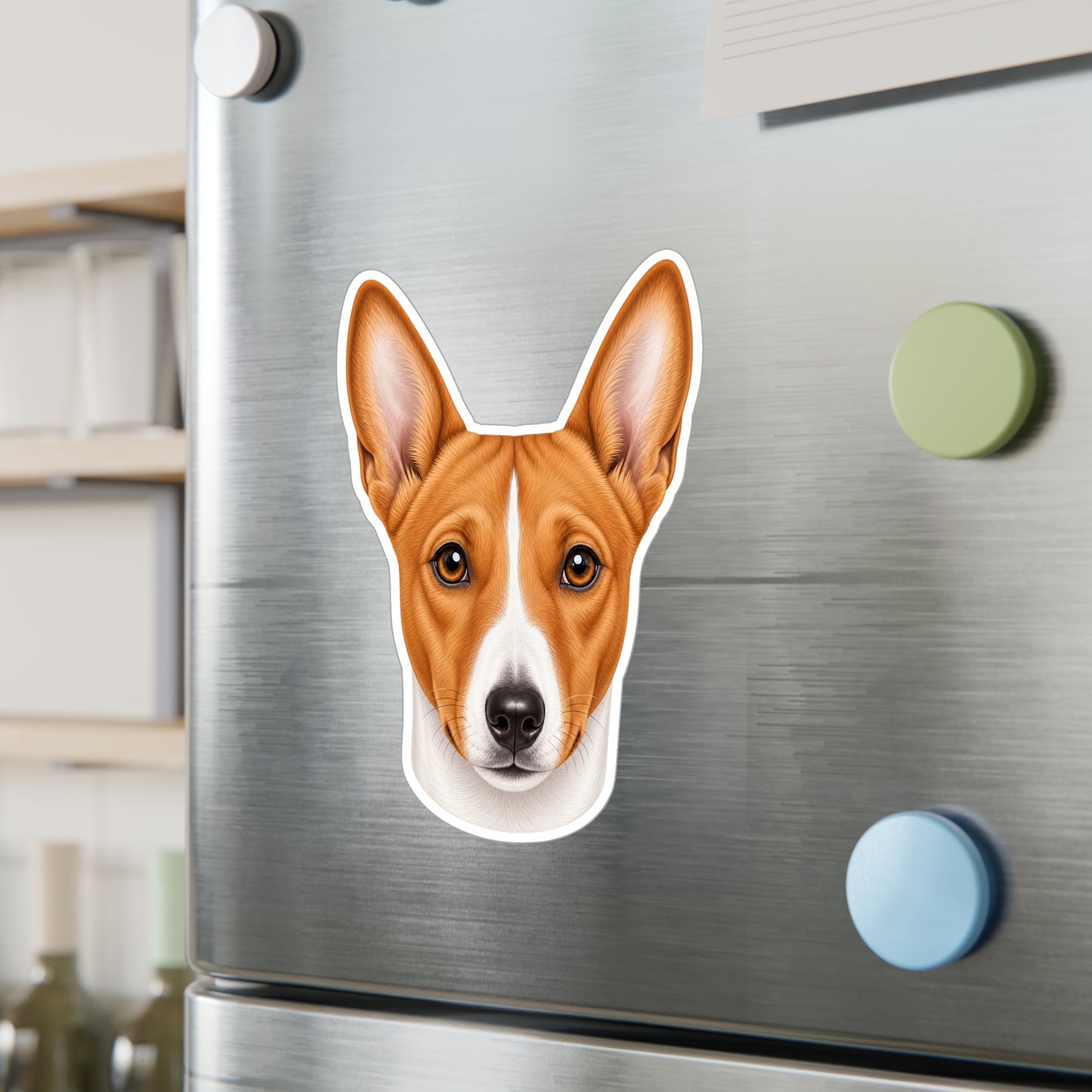 Basenji Sticker | Waterproof Vinyl Decal | Dog Lover Gift