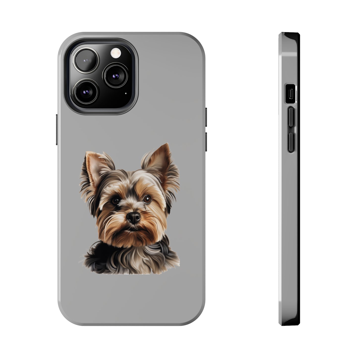 Yorkshire Terrier Tough Phone Case (Light Grey)