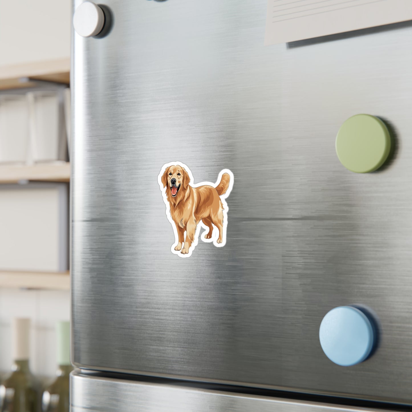 Golden Retriever Sticker - Kiss-Cut Vinyl Decals