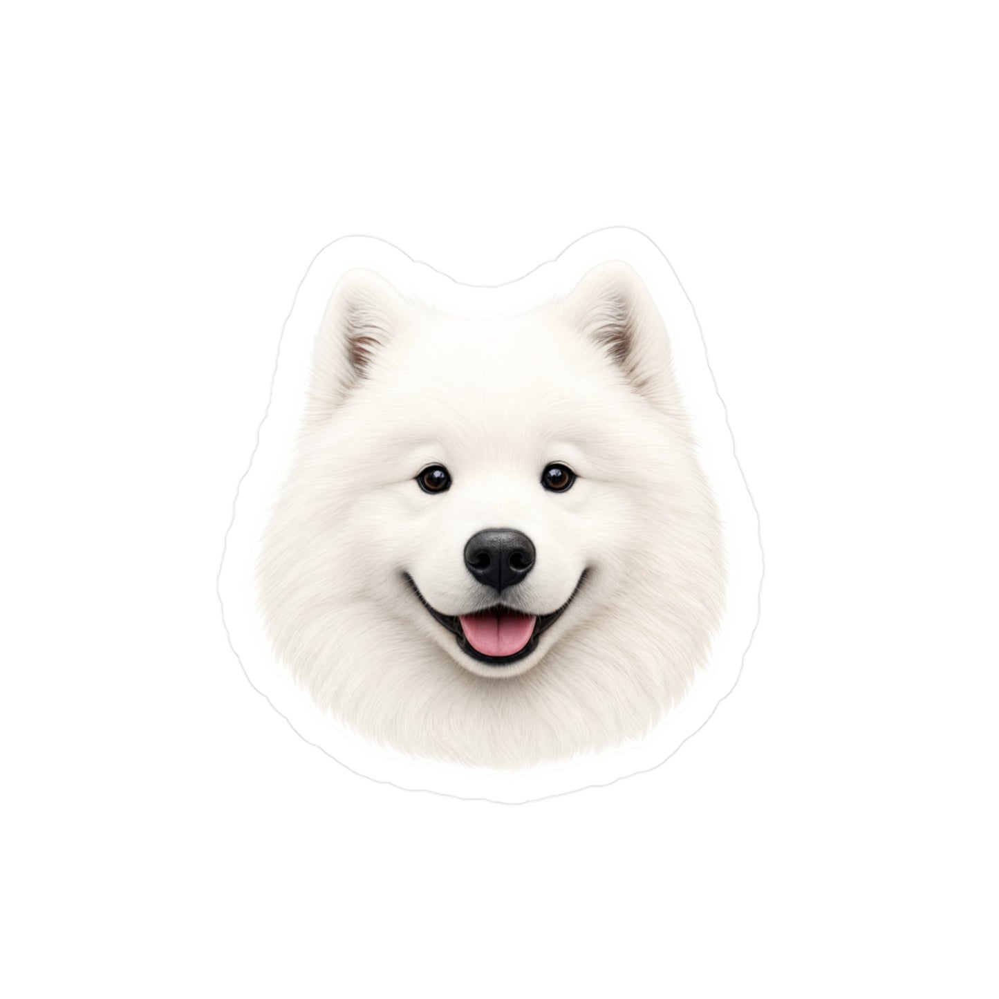 Samoyed Sticker | Waterproof Vinyl Decal | Dog Lover Gift