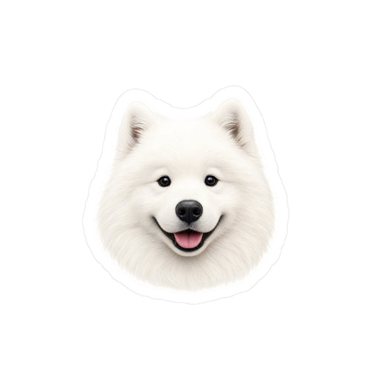 Samoyed Sticker | Waterproof Vinyl Decal | Dog Lover Gift