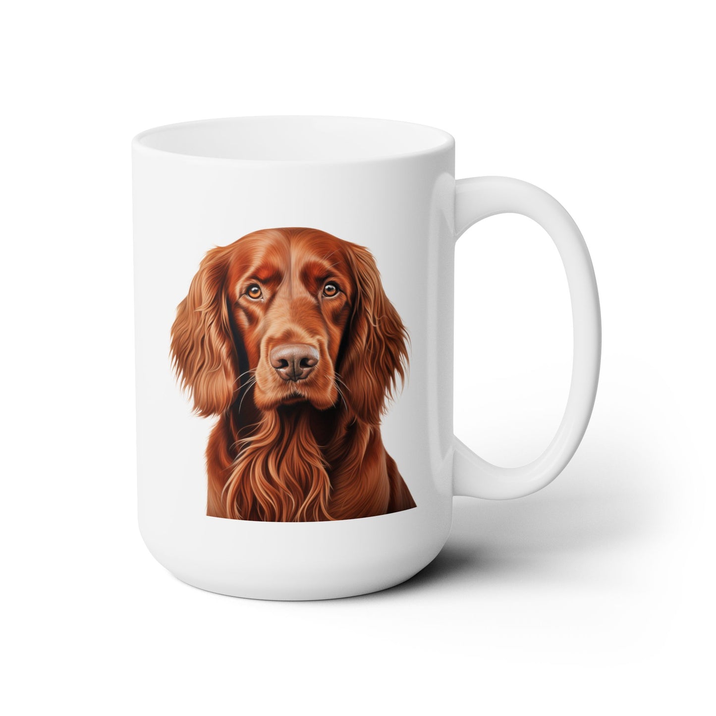 Irish Setter Mug - Dog Mom Gift, Dog Dad Gift - 15 oz