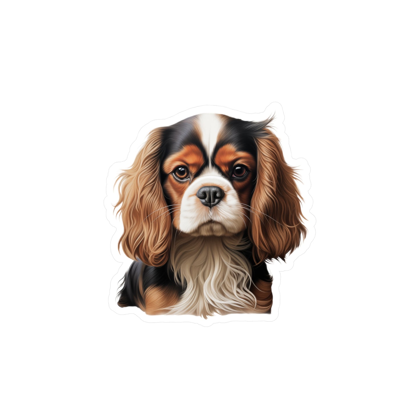 Cavalier King Charles Spaniel Sticker - Vinyl Dog Decals