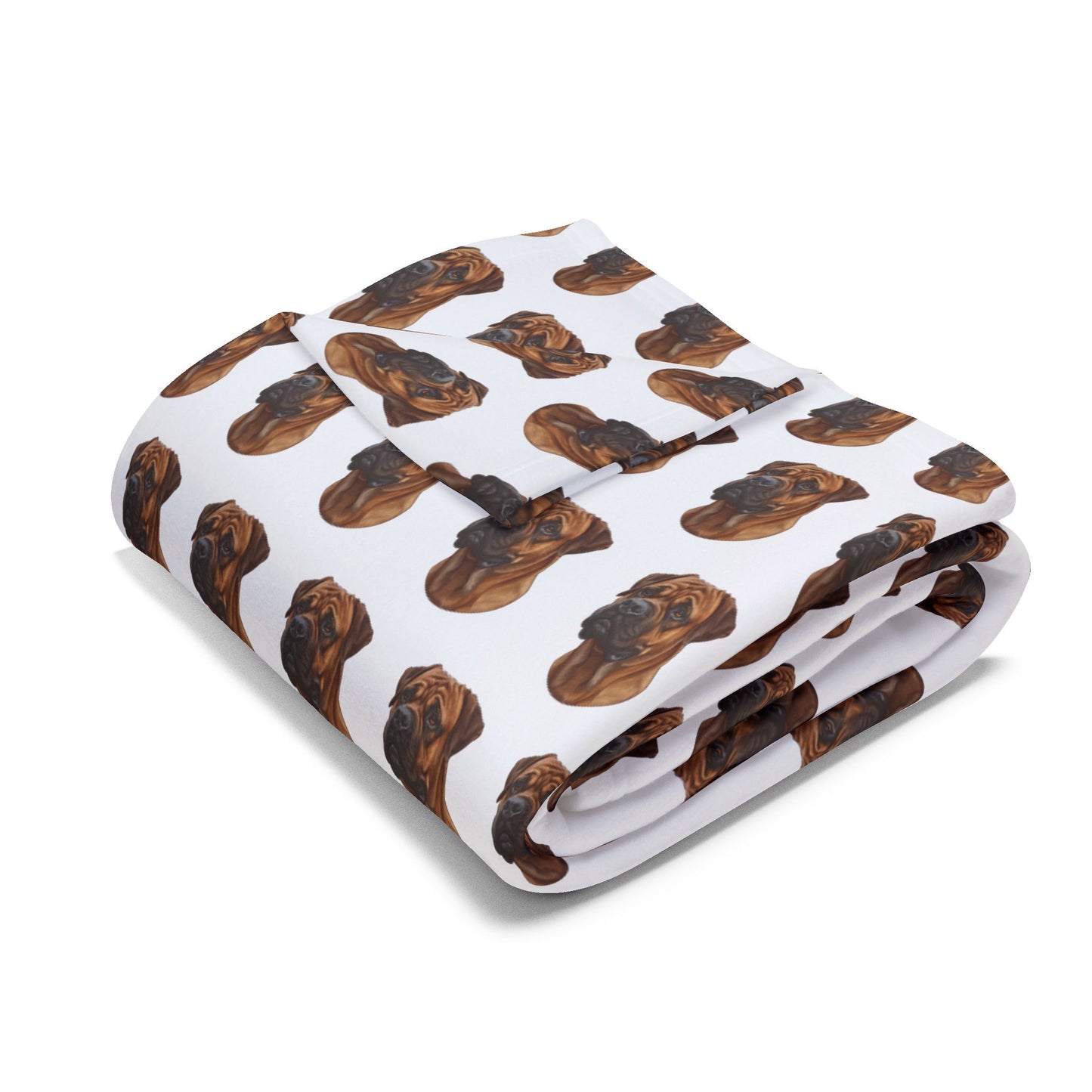 Fleece Blanket, Bullmastiff Design - Cozy Arctic Throw for Dog Lovers, Animal Print Home Decor, Winter Gift Idea, Pet Owners Present, Unique