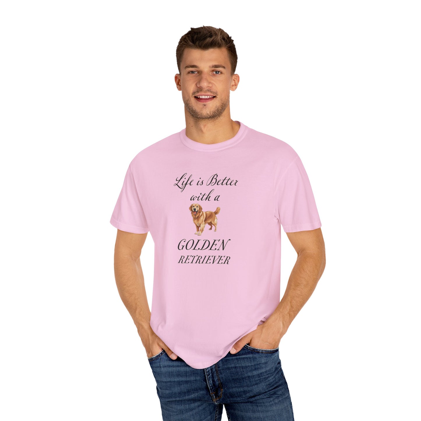 Life is Better with a Golden Retriever Tshirt