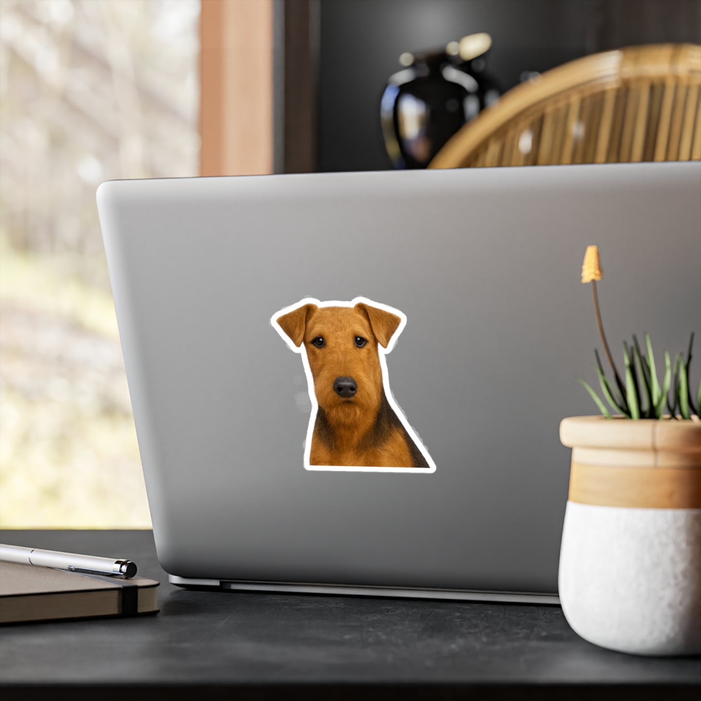 Airedale Terrier decal - Airedale Terrier sticker - Dog Sticker - Pet Decal - Outdoor - Indoor
