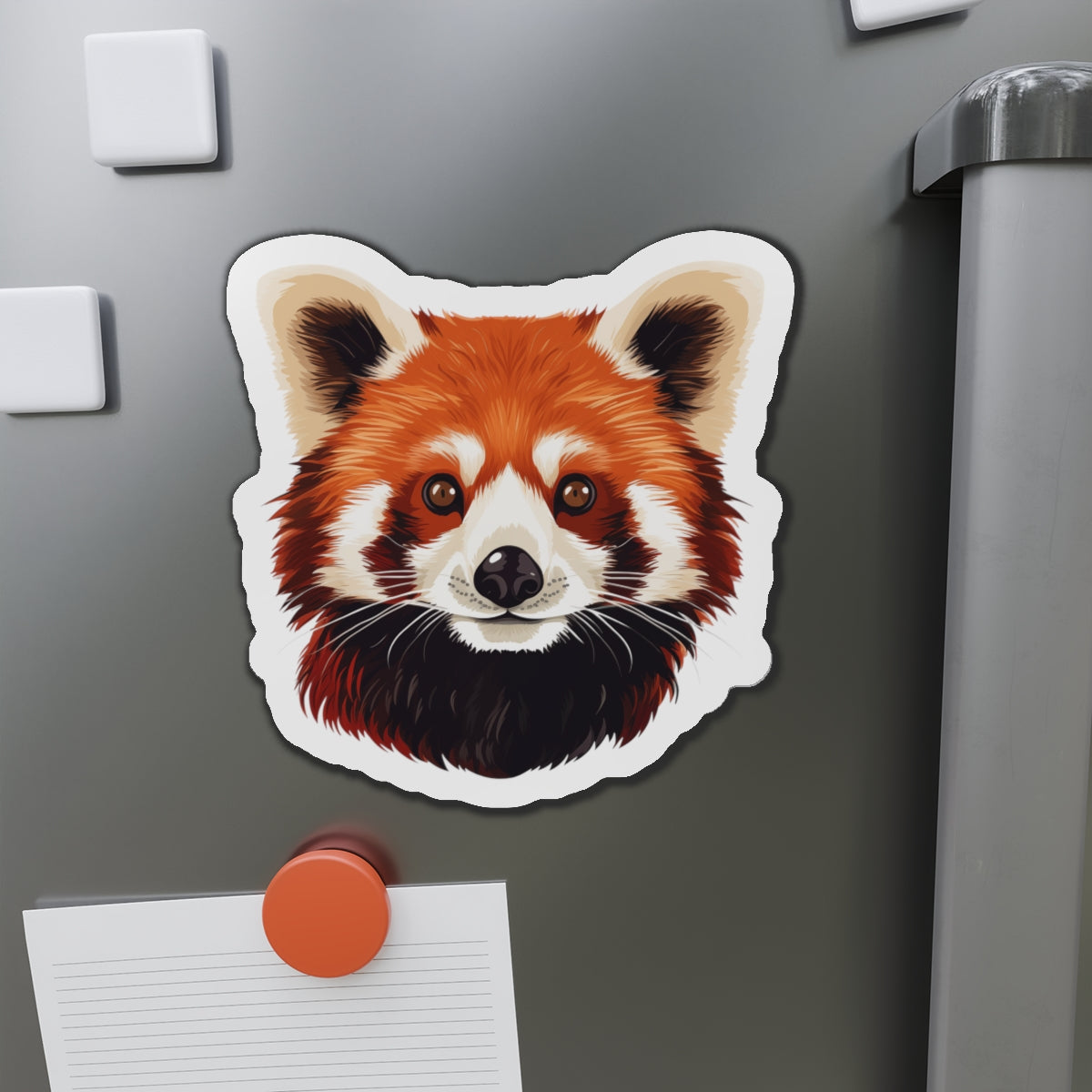 Red Panda Magnet - Playful Wildlife Animal Gift