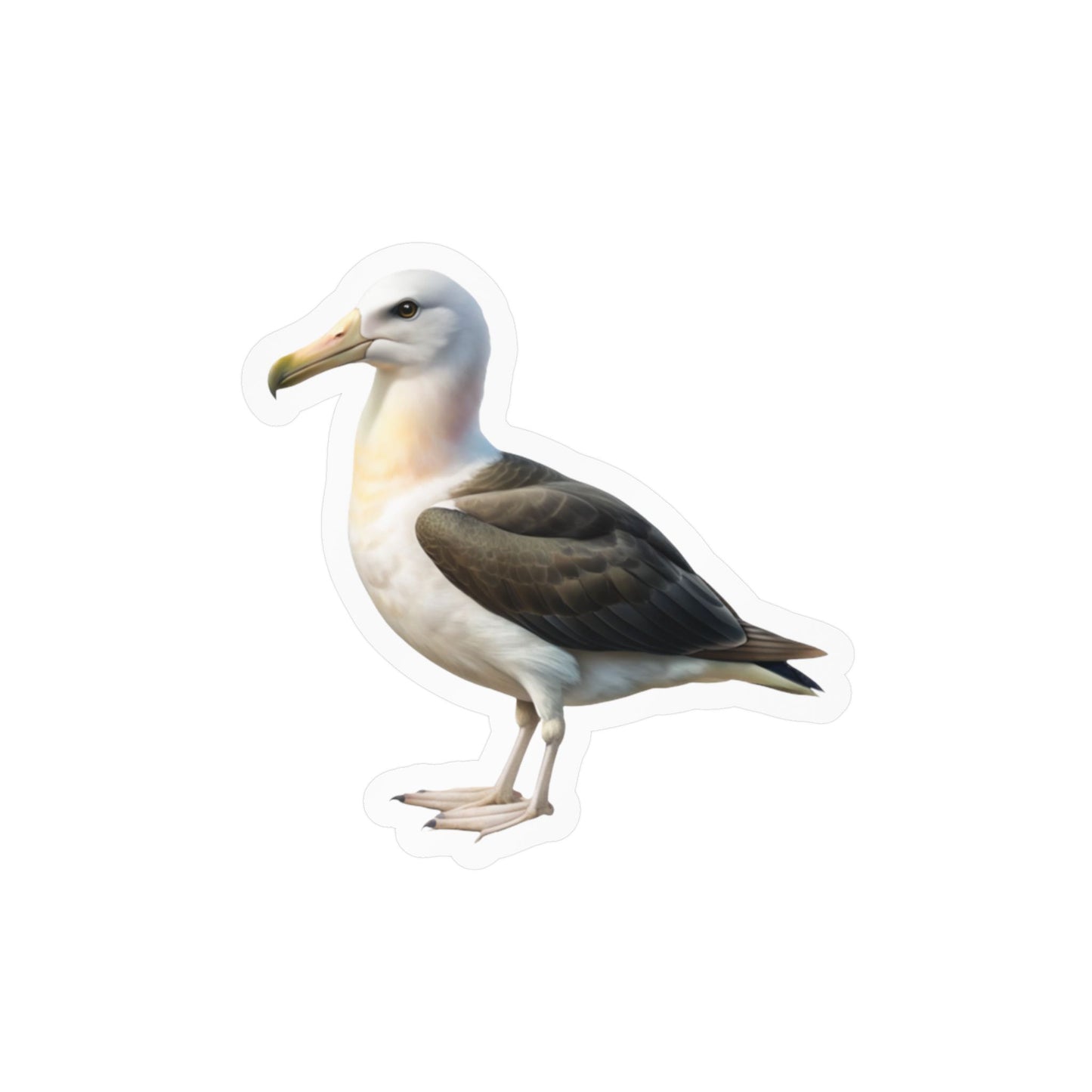 Albatross Sticker, Vinyl Decal for Laptop, Water Bottle, Car, Phone, Luggage, Bird Lover Gift