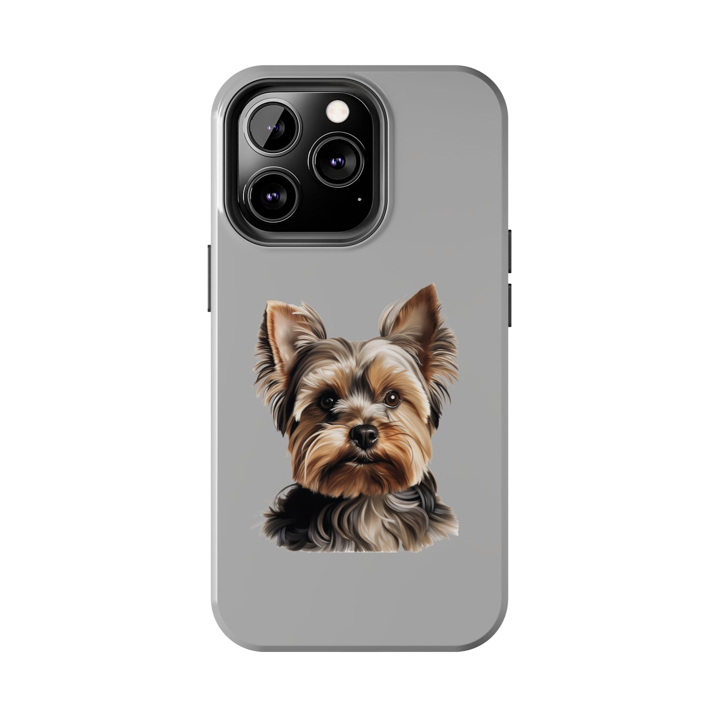 Yorkshire Terrier Tough Phone Case (Light Grey)
