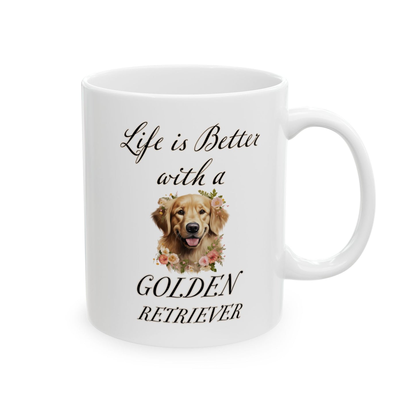 Golden Retriever Mug - 11 oz