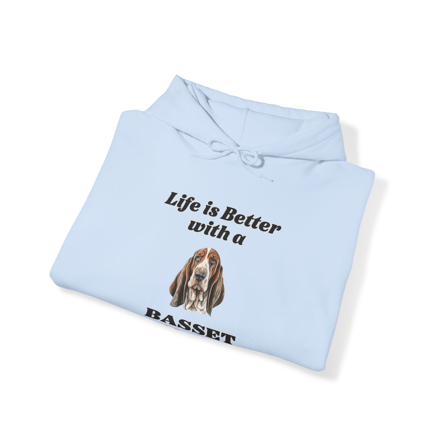Basset Hound hoodie - dog mom gift