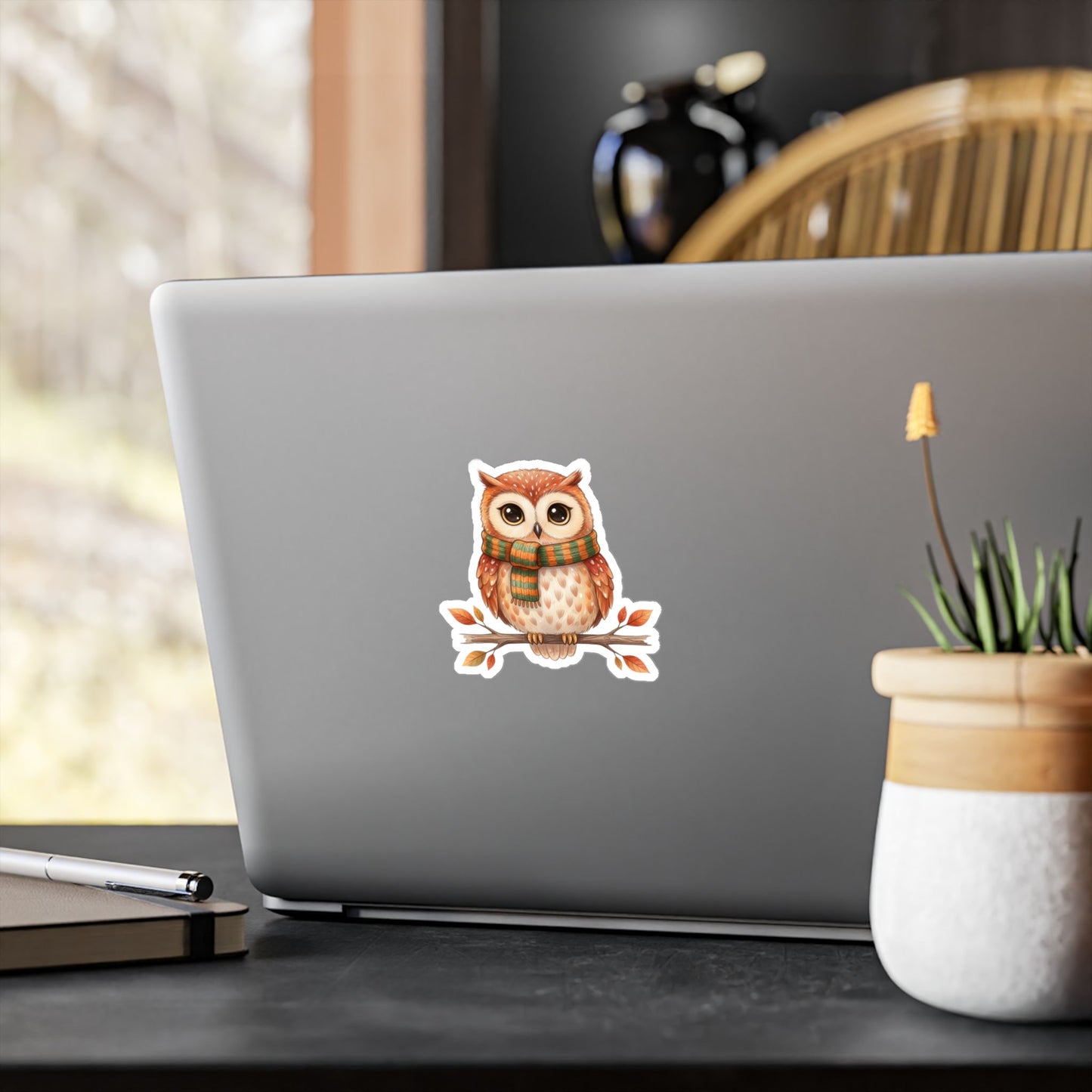 Autumn Owl - Waterproof Bird Decal