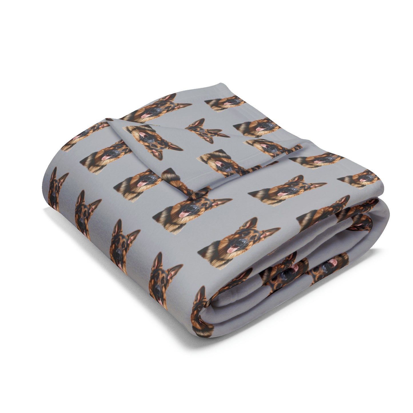 German Shepherd Arctic Fleece Blanket