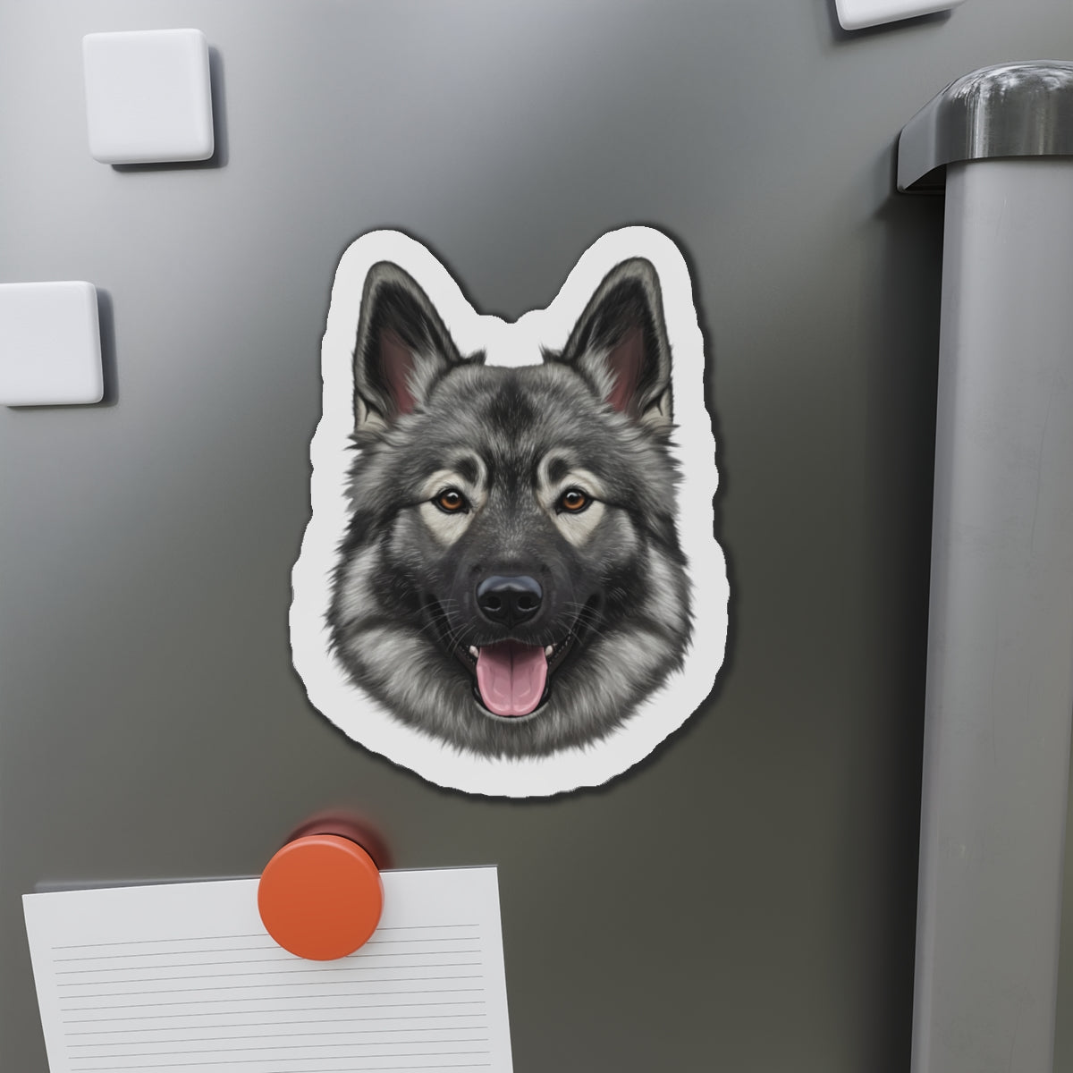 Norwegian Elkhound Magnet - Dog Lover Gift