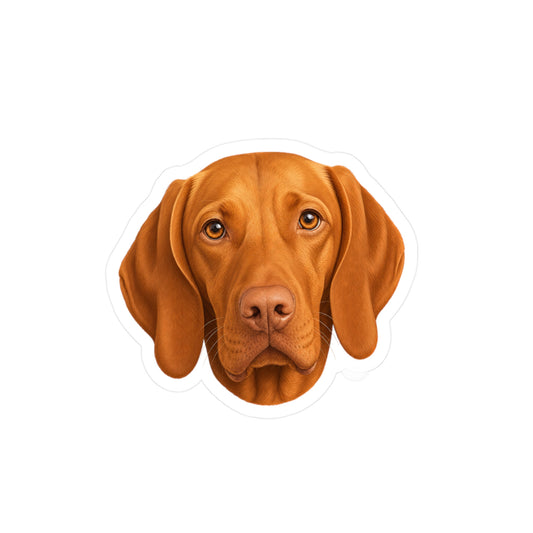 Vizsla Sticker | Waterproof Vinyl Decal | Dog Lover Gift