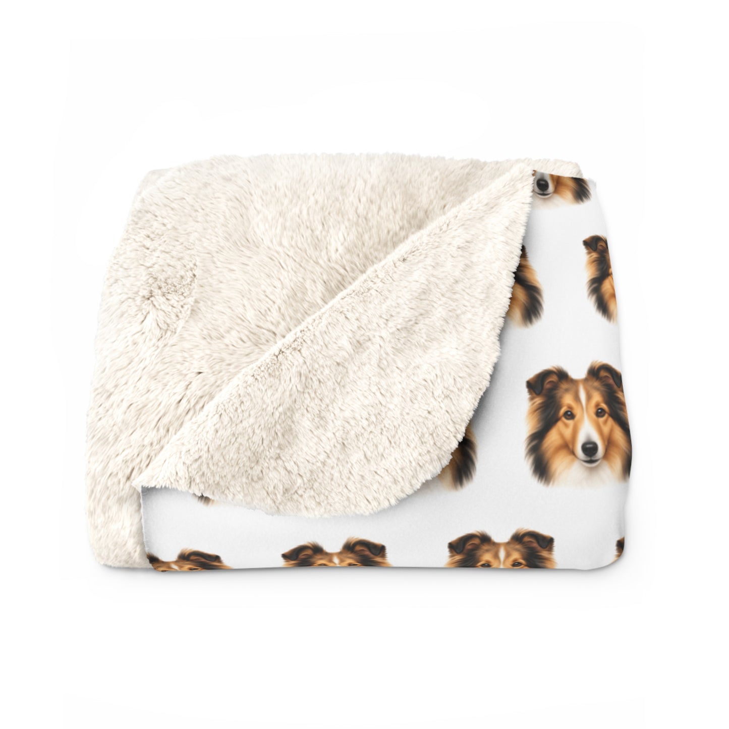 Shetland Sheepdog Fleece Blanket | Dog Lover Gift