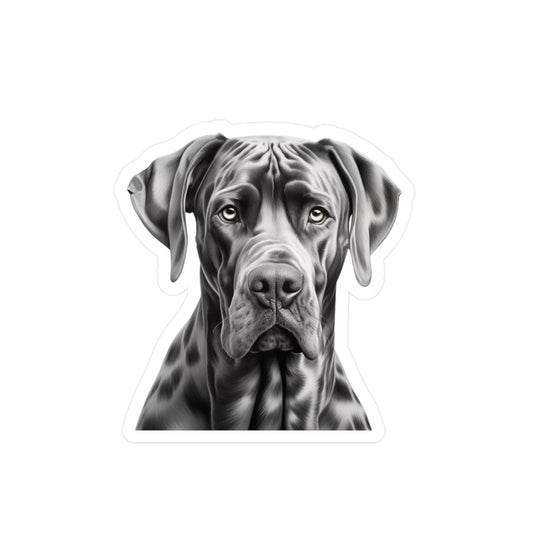 Great Dane Sticker - Dog Vinyl Decals