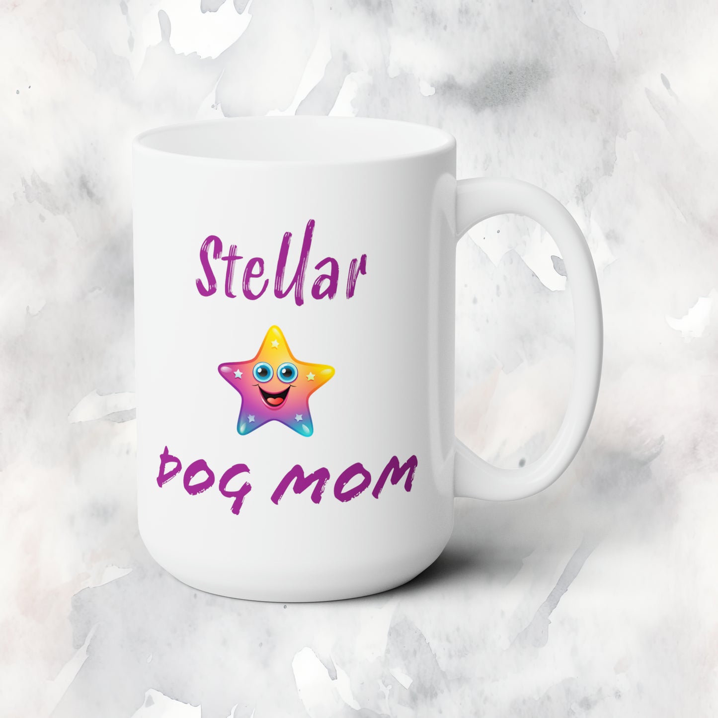 Stellar Dog Mom Mug 15oz