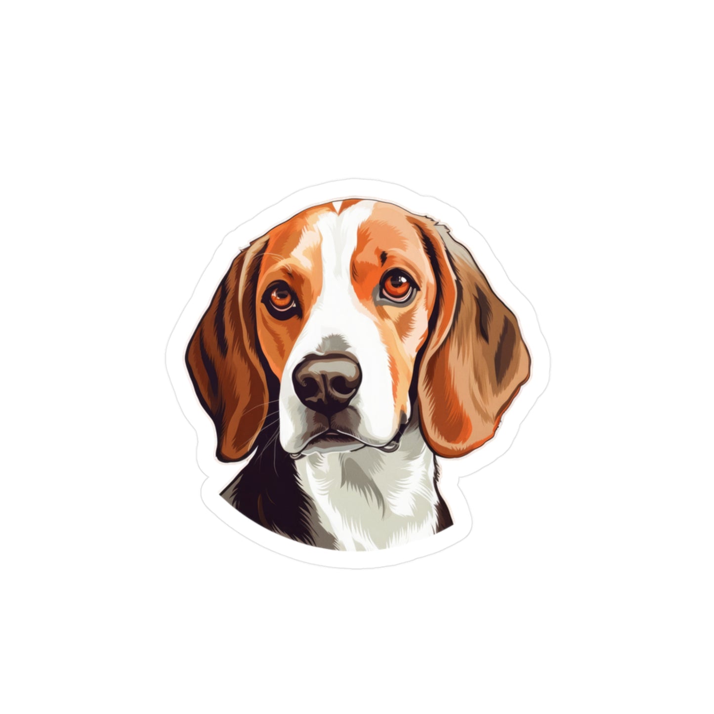Beagle Sticker - Kiss-Cut Vinyl Decals