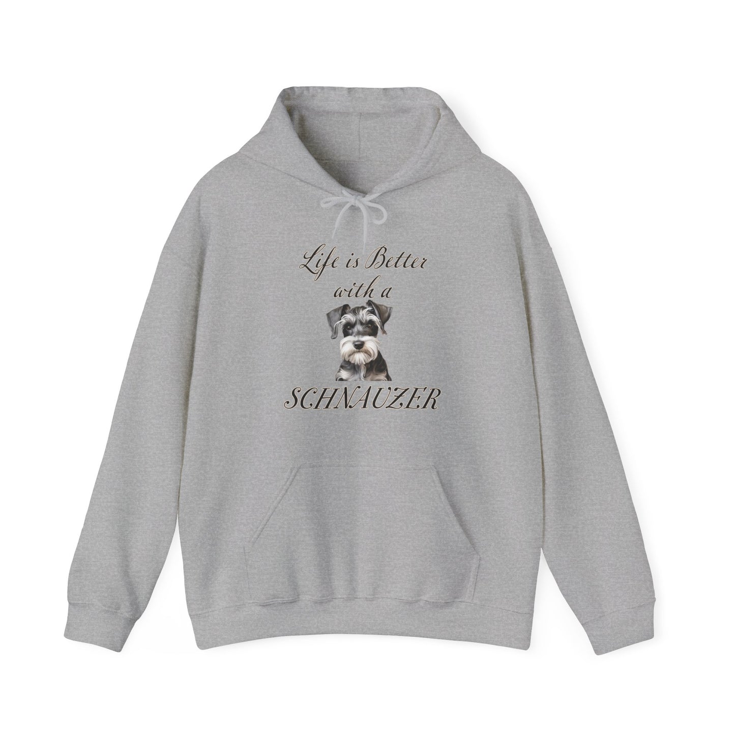 Schnauzer Hoodie - Dog Mom Gift, Dog Lover Clothes