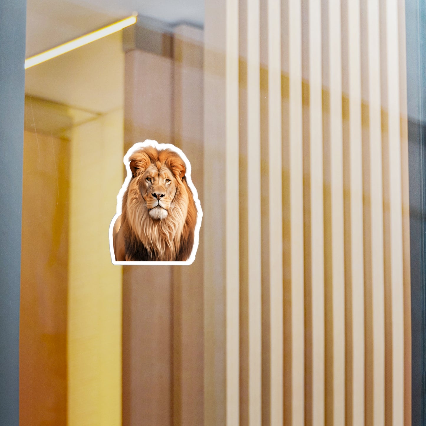 Lion Sticker - Vinyl Animal Decals