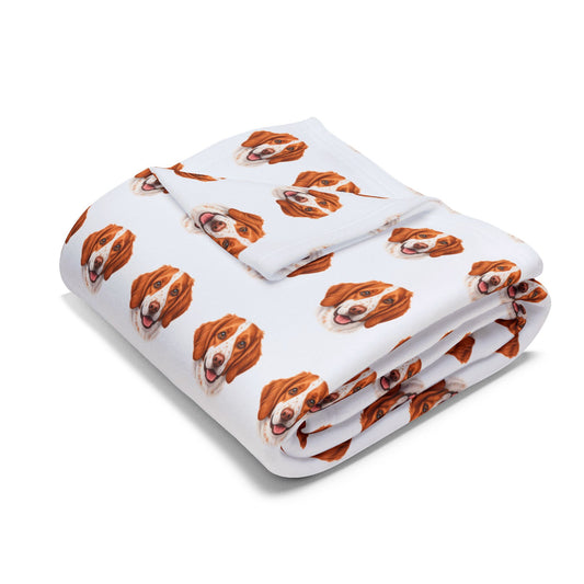 Brittany Spaniel Blanket | Dog Lover Gift