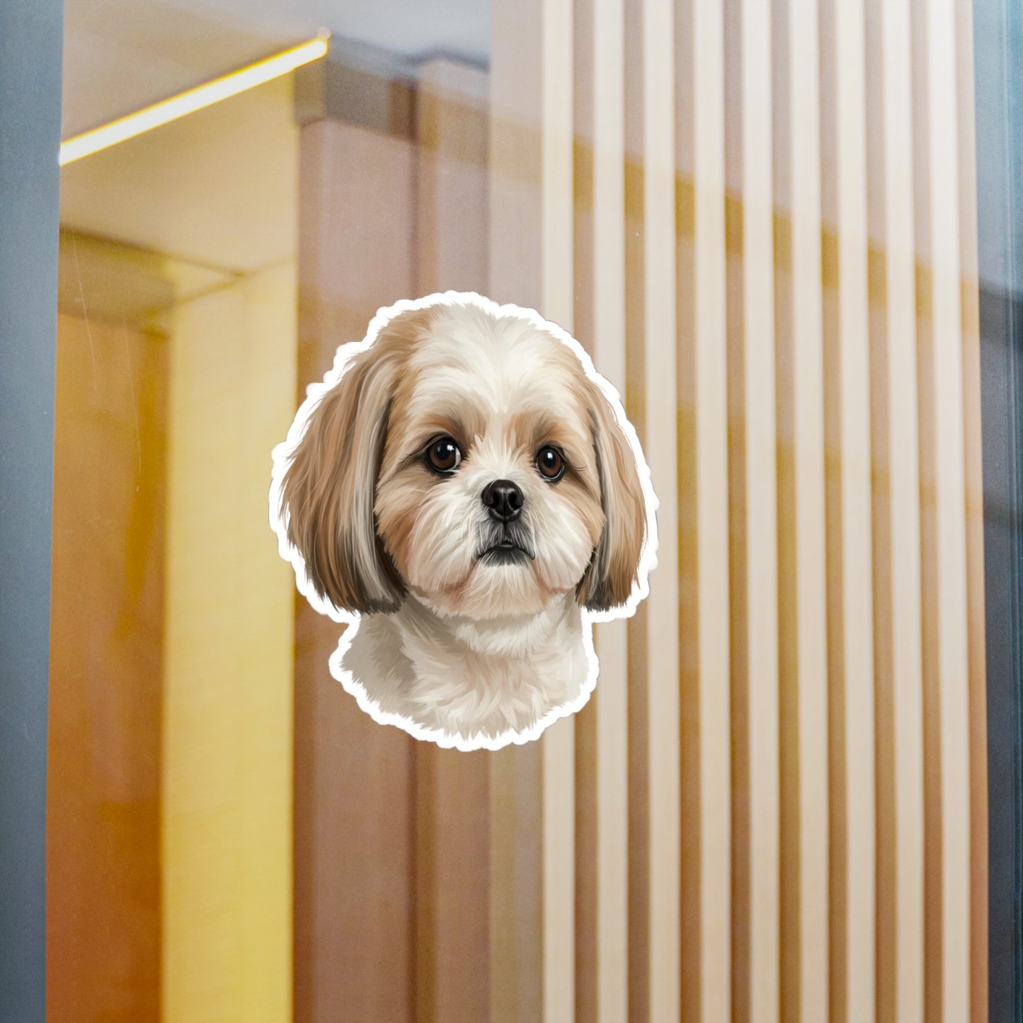 Shih Tzu Sticker - Waterproof Dog Decal