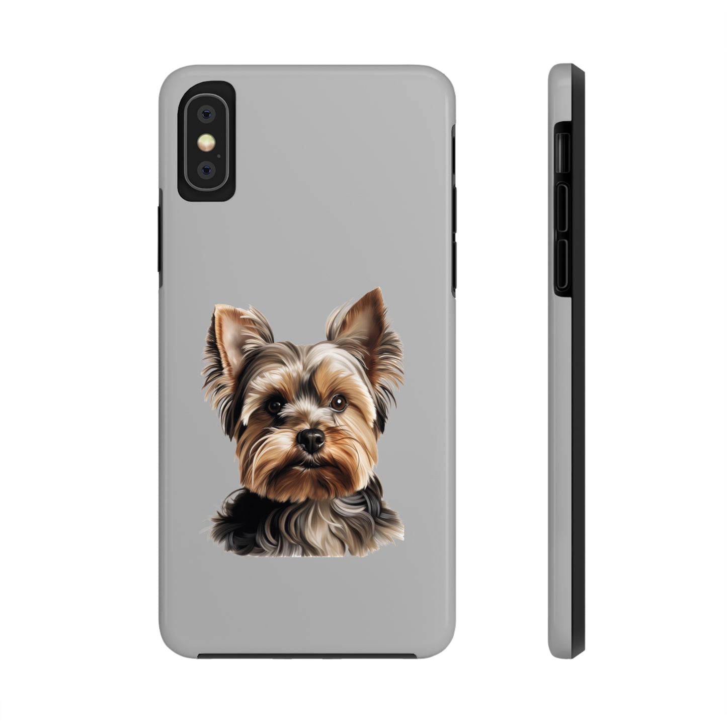 Yorkshire Terrier Tough Phone Case (Light Grey)