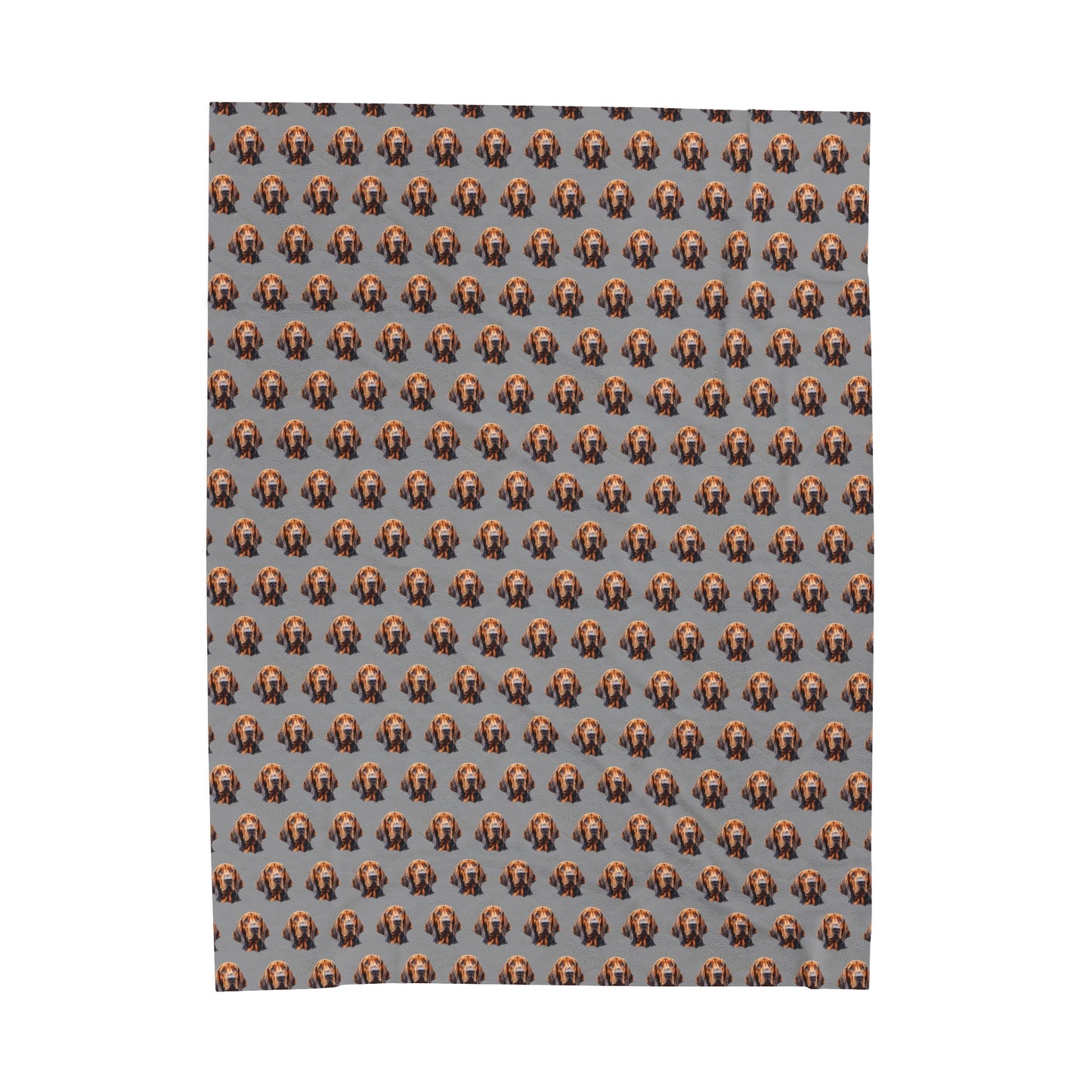Bloodhound Velveteen Plush Blanket
