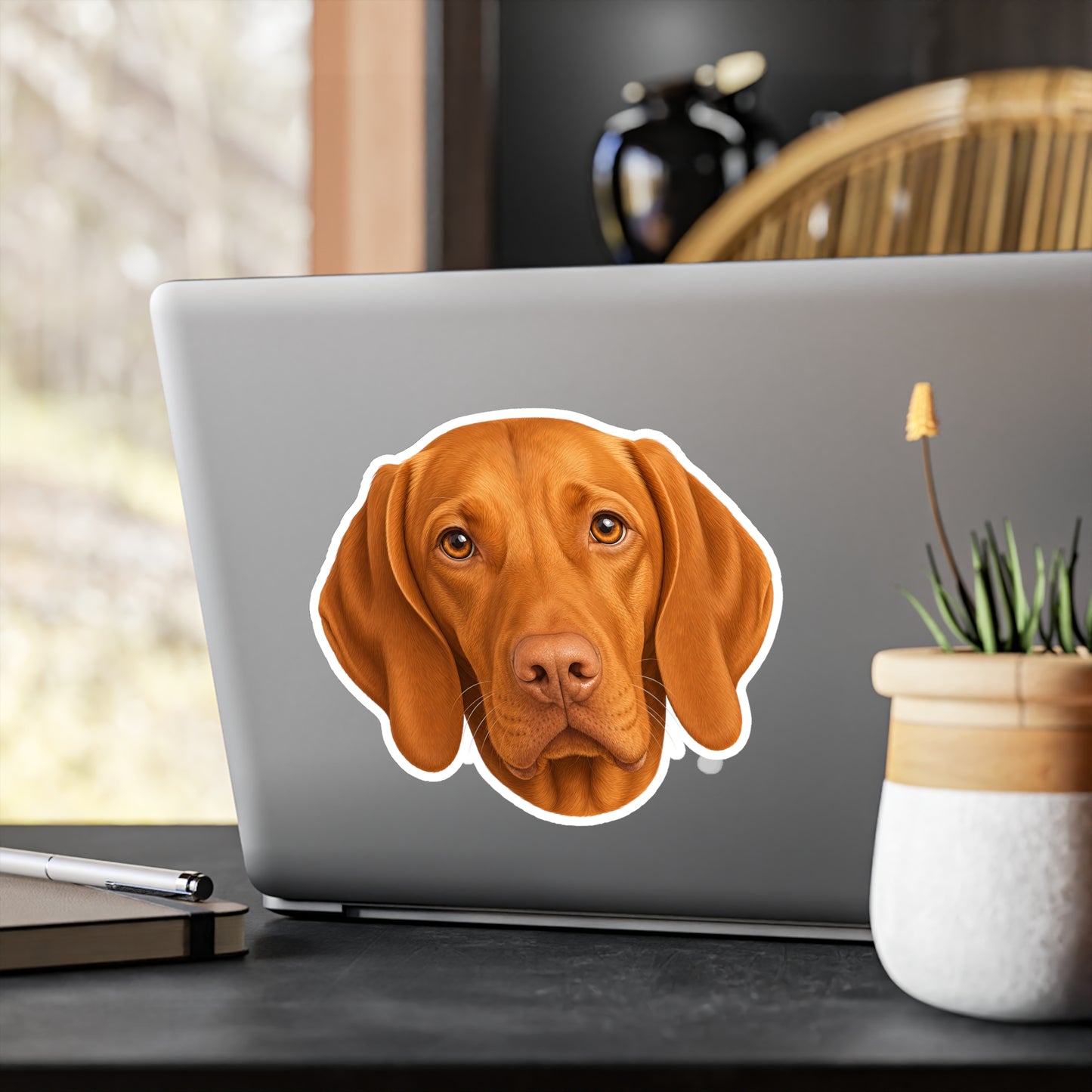 Vizsla Sticker | Waterproof Vinyl Decal | Dog Lover Gift