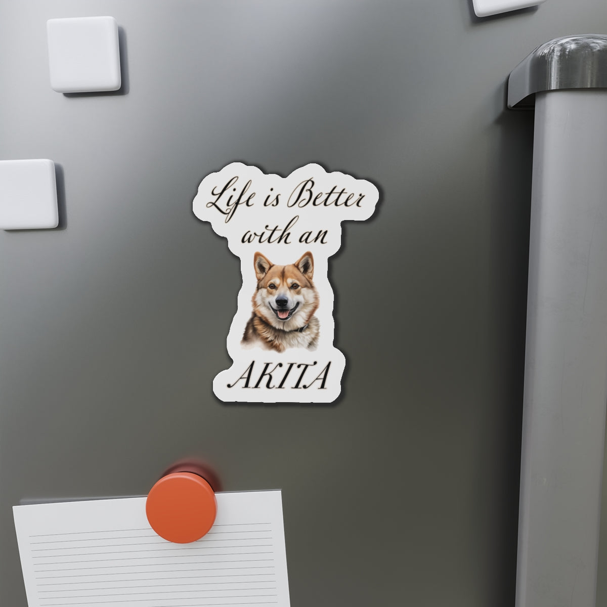Akita Magnet - Die-Cut