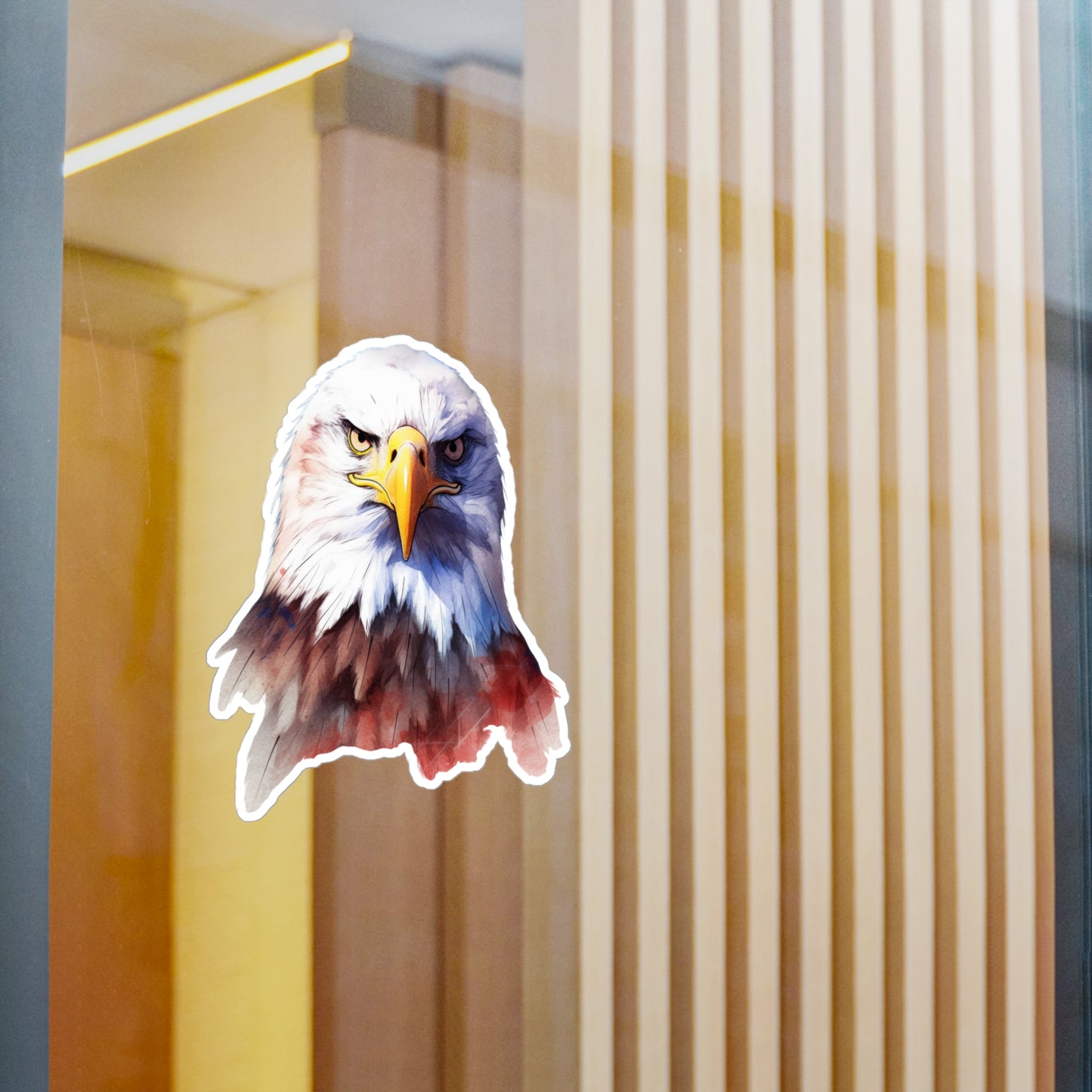 Bald Eagle Sticker - Waterproof Bird Decal