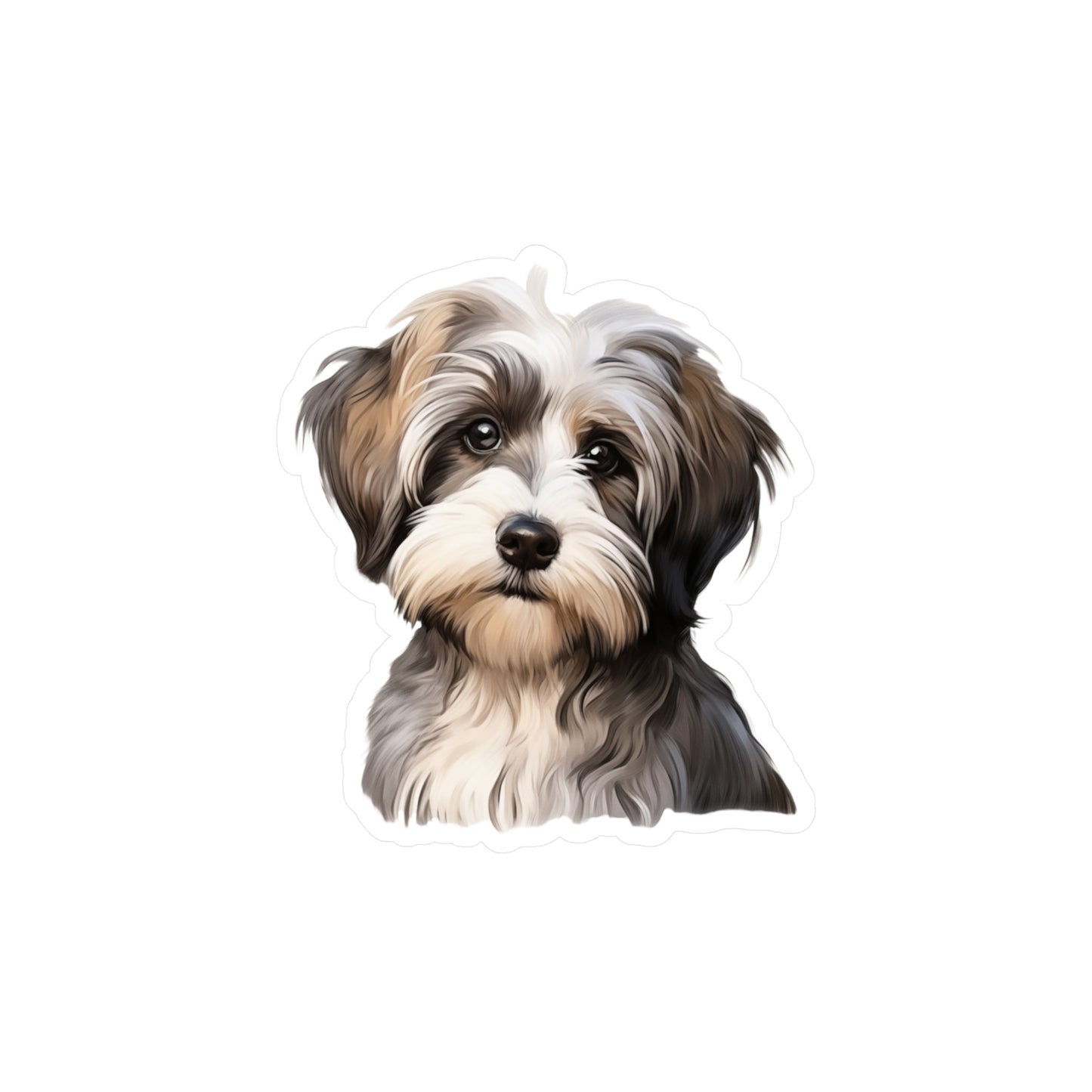 Havanese Sticker - Vinyl Dog Decals