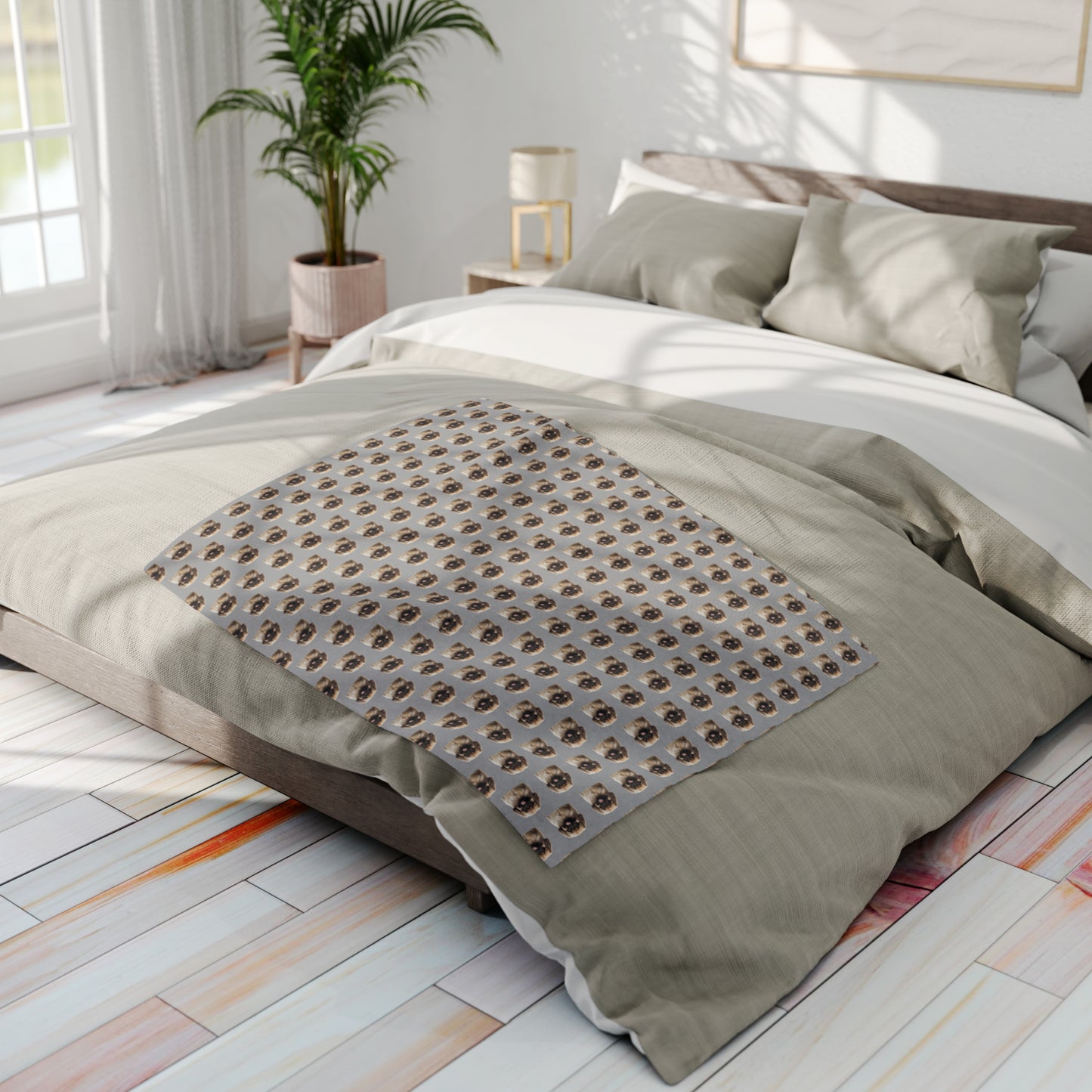 Pekingese Arctic Fleece Blanket