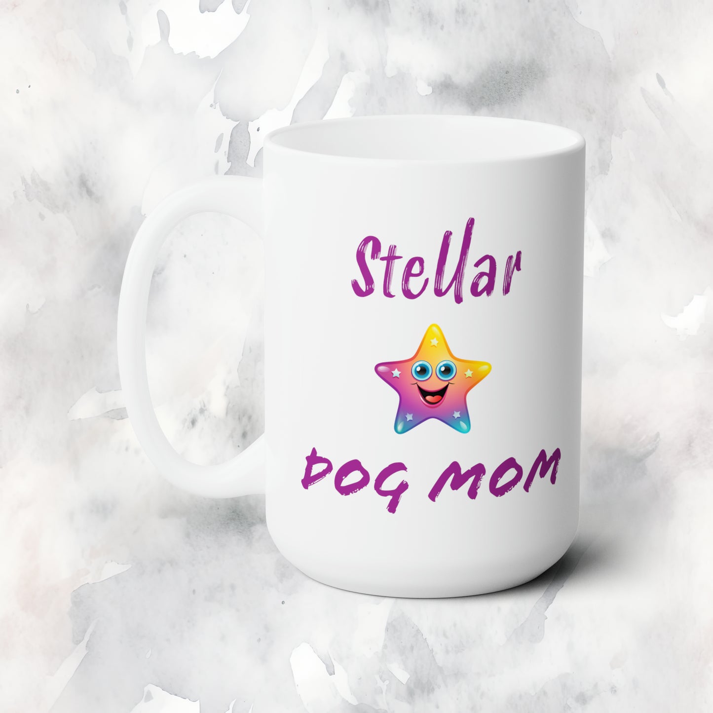 Stellar Dog Mom Mug 15oz