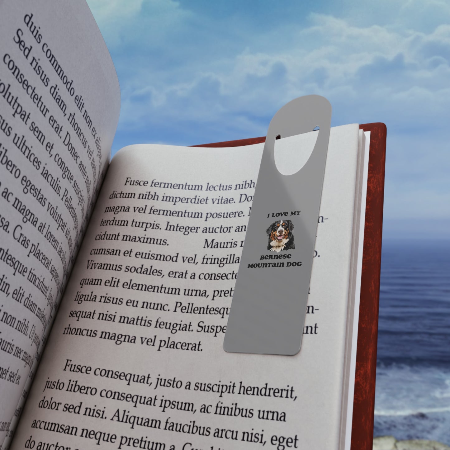 Bernese Mountain Dog Bookmark