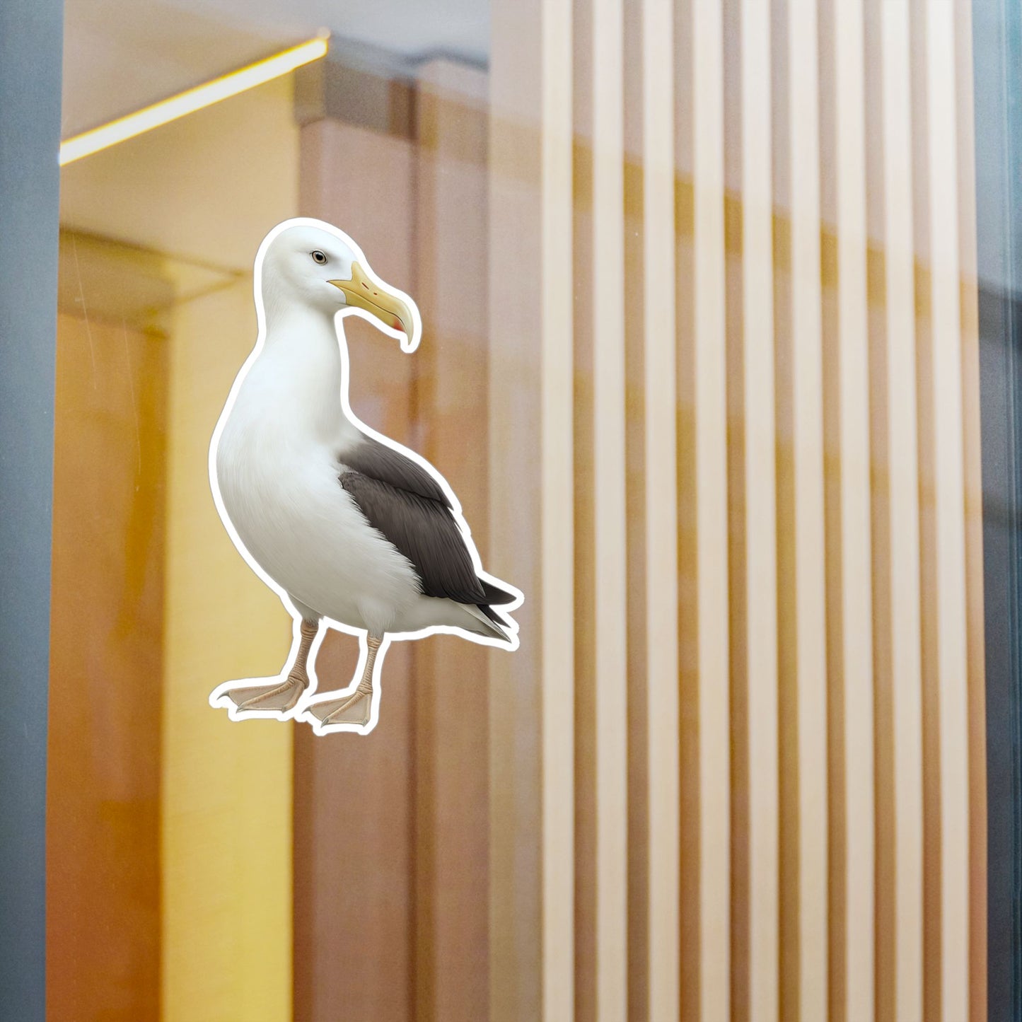 Albatross Sticker, Vinyl Decal for Laptop, Water Bottle, Car, Phone, Luggage, Bird Lover Gift