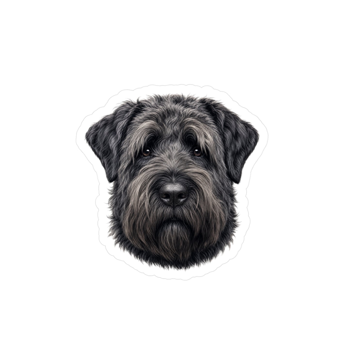 Bouvier des Flandres Sticker | Waterproof Vinyl Decal | Dog Lover Gift