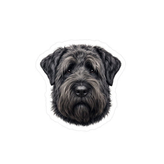 Bouvier des Flandres Sticker | Waterproof Vinyl Decal | Dog Lover Gift