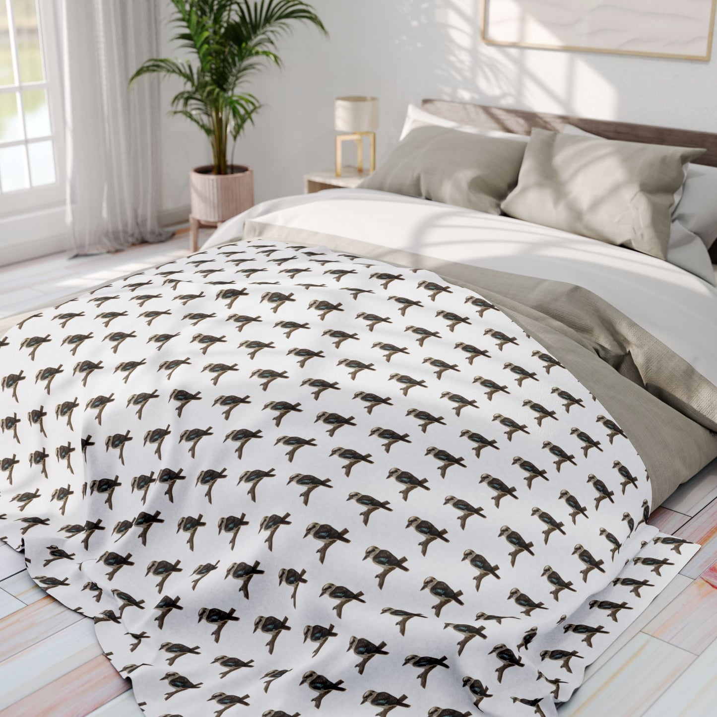Kookaburra Blanket | Arctic Fleece Bird Wildlife Throw