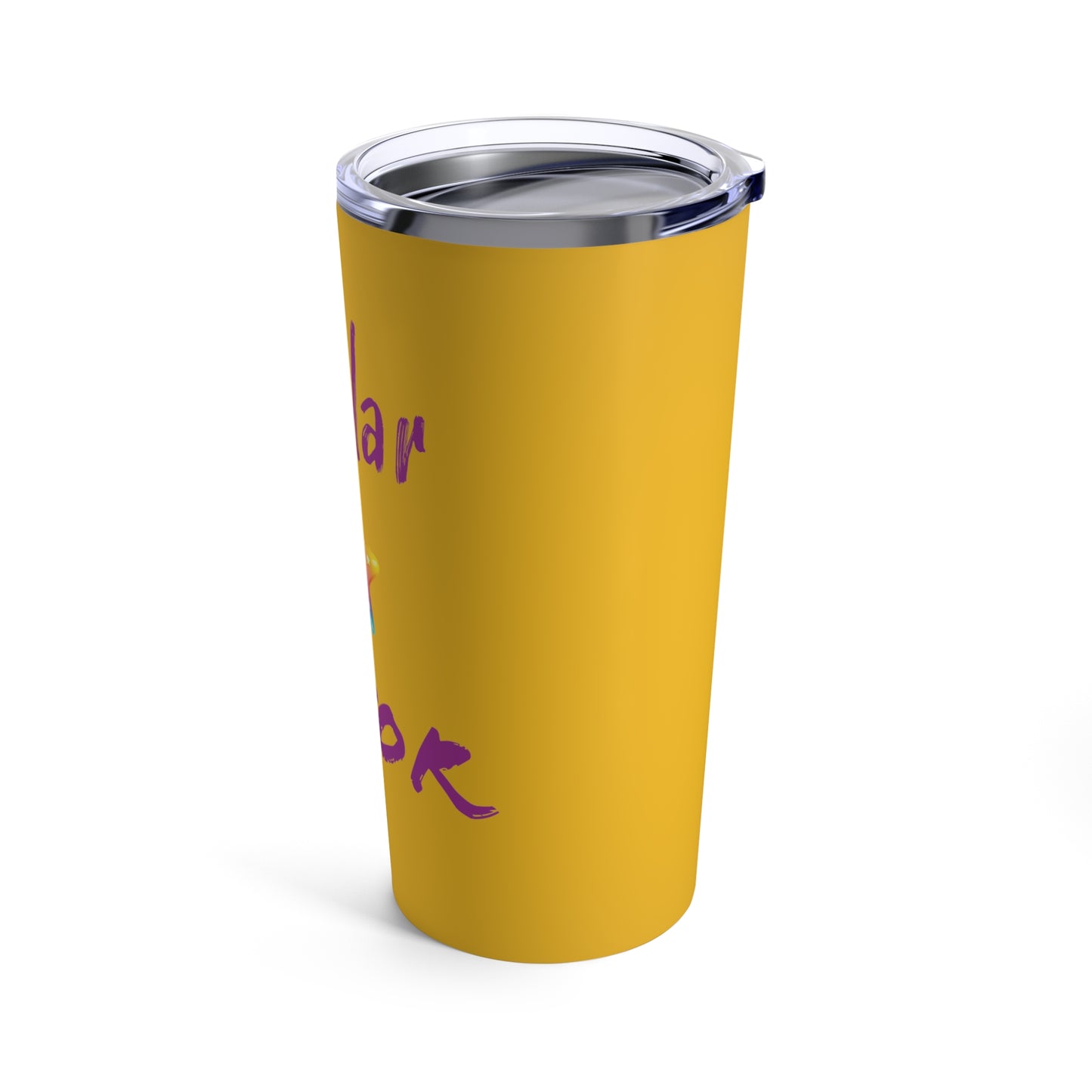 Yellow Stellar Actor Stainless Steel Tumbler 20oz Actor Gift Travel Mug