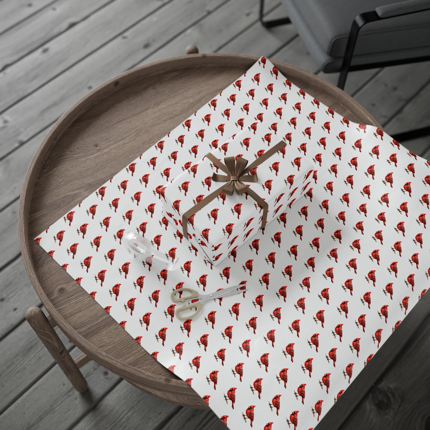 Cardinal Wrapping Paper - Bird Gift Wrap
