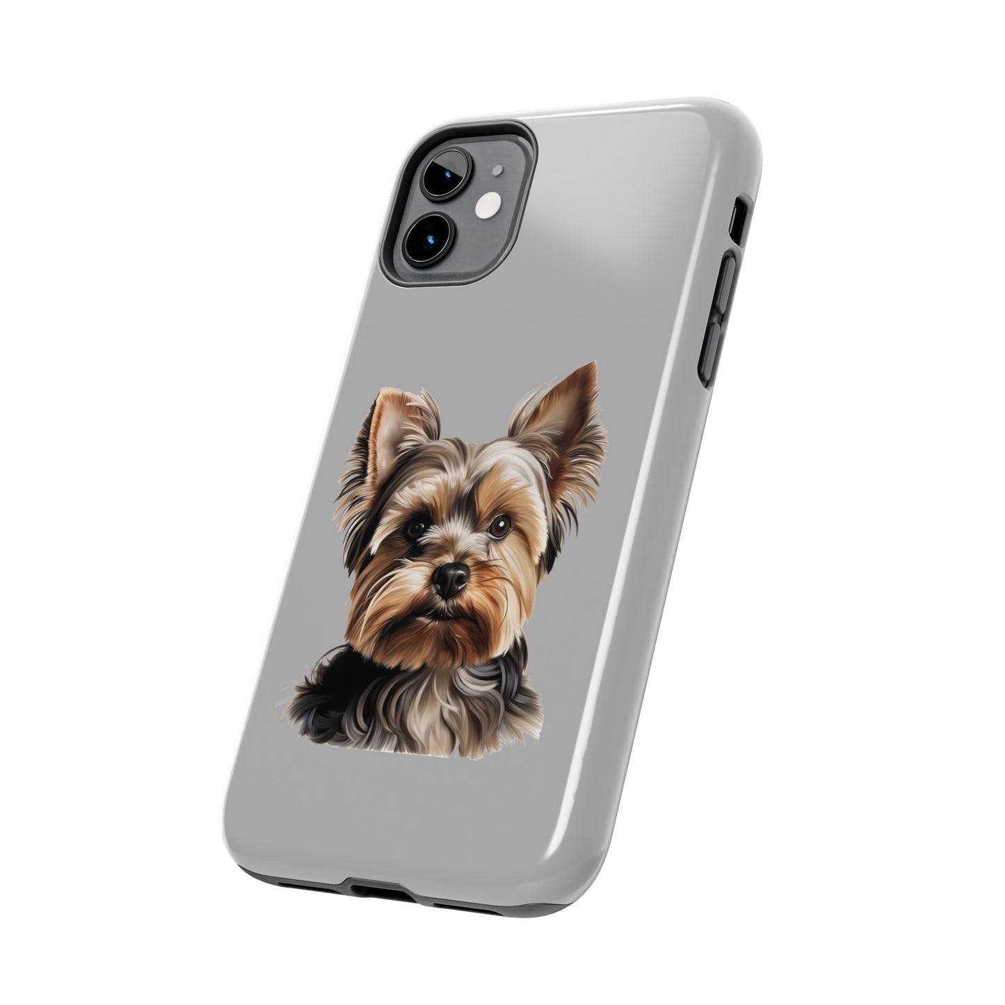 Yorkshire Terrier Tough Phone Case (Light Grey)