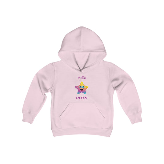 Stellar Sister Hoodie - Youth Heavy Blend Hooded Sweatshirt