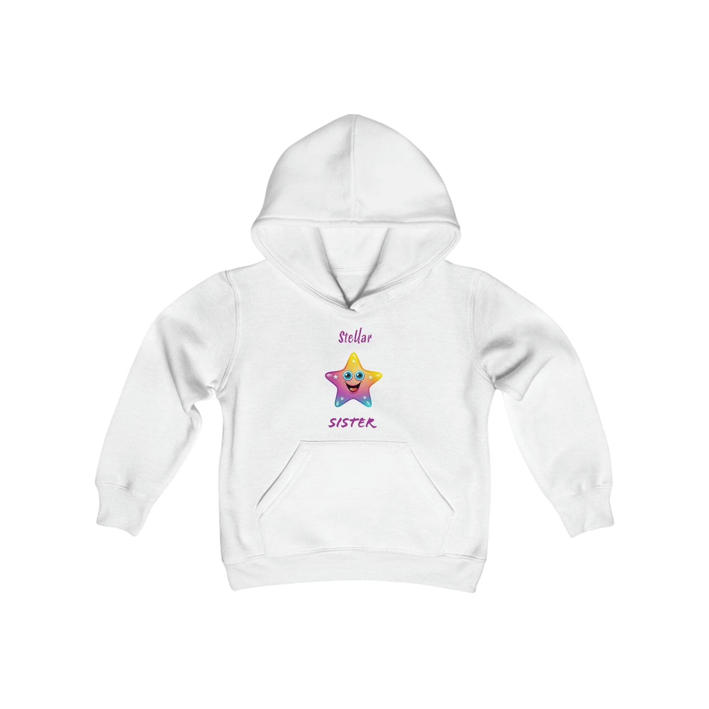 Stellar Sister Hoodie - Youth Heavy Blend Hooded Sweatshirt