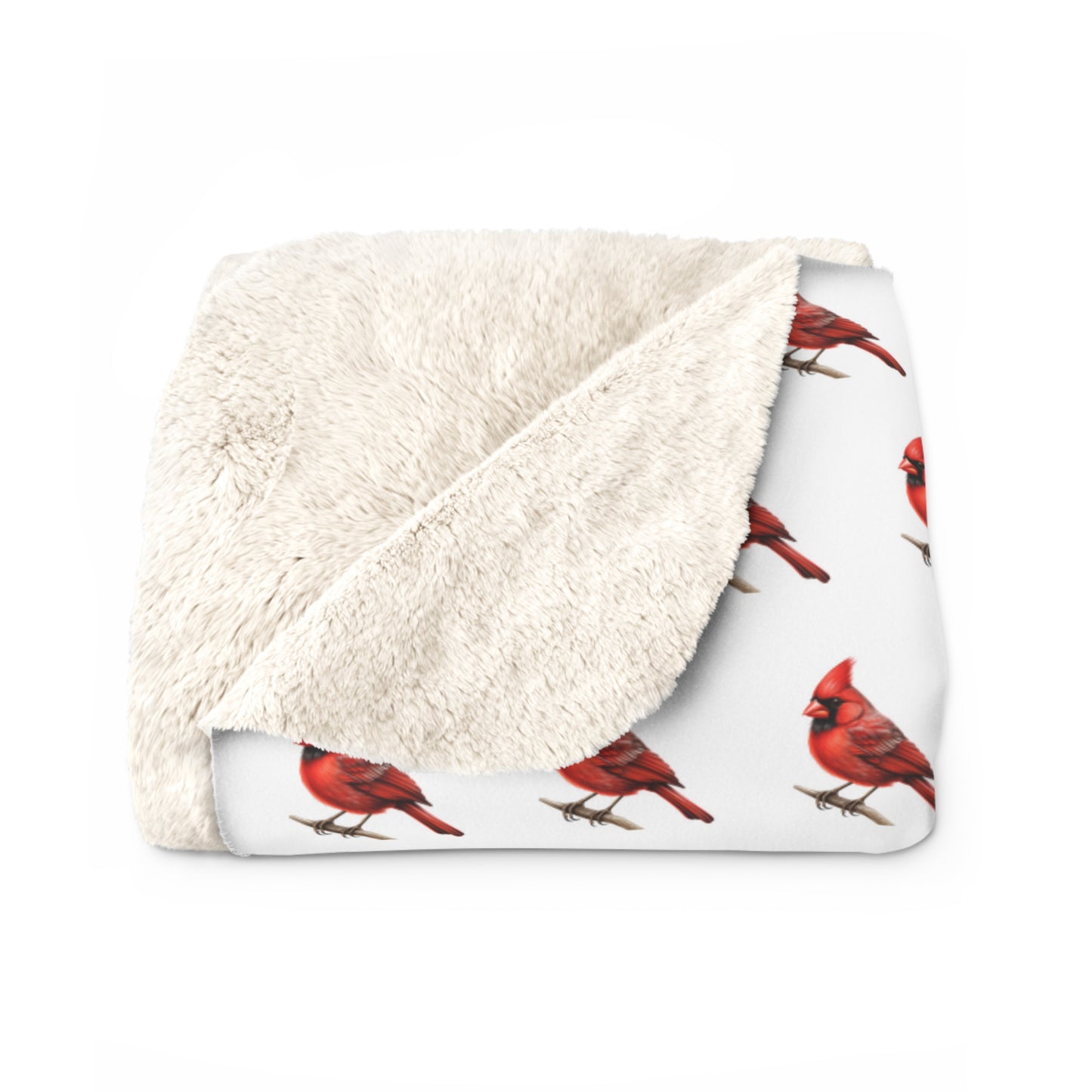 Cardinal Blanket - Bird Lover Gift